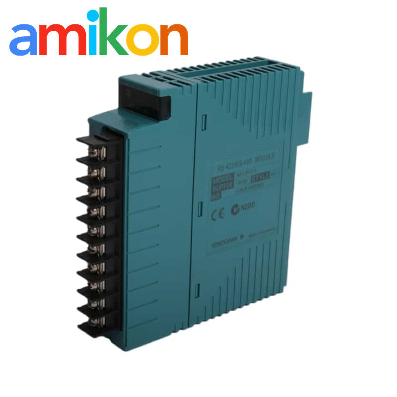 Yokogawa NFLR121-S00 S1 Serial Communication Module with RS-422/RS-485 Interface, 1200 m Transmission Distance, and Multipoint Connection