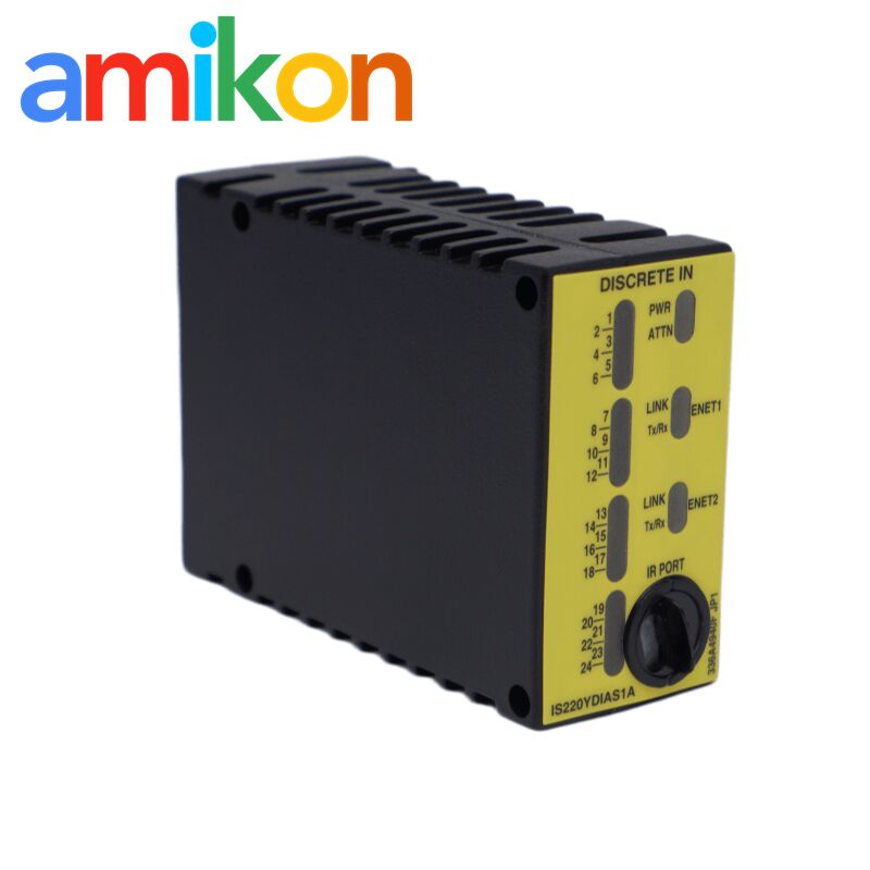 GE IS220YDIAS1A 24 Channels Discrete Contact Input I/O Module with 1-millisecond SOE Resolution