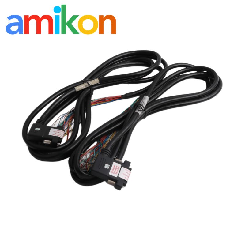 GE IC693CBK001 10 Feet High Density I/O Cable Kit with 1.2 Amps Rating and 24-Pin Connectors