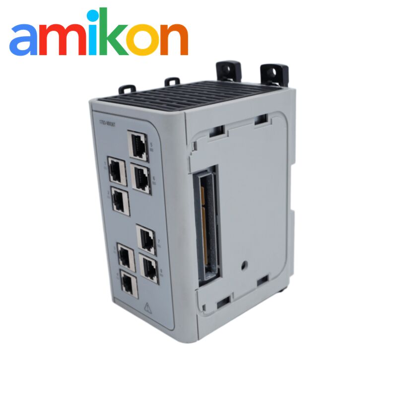 Allen Bradley 1783-MX08T Managed Ethernet Switch with 8 Ports 75 V Isolation