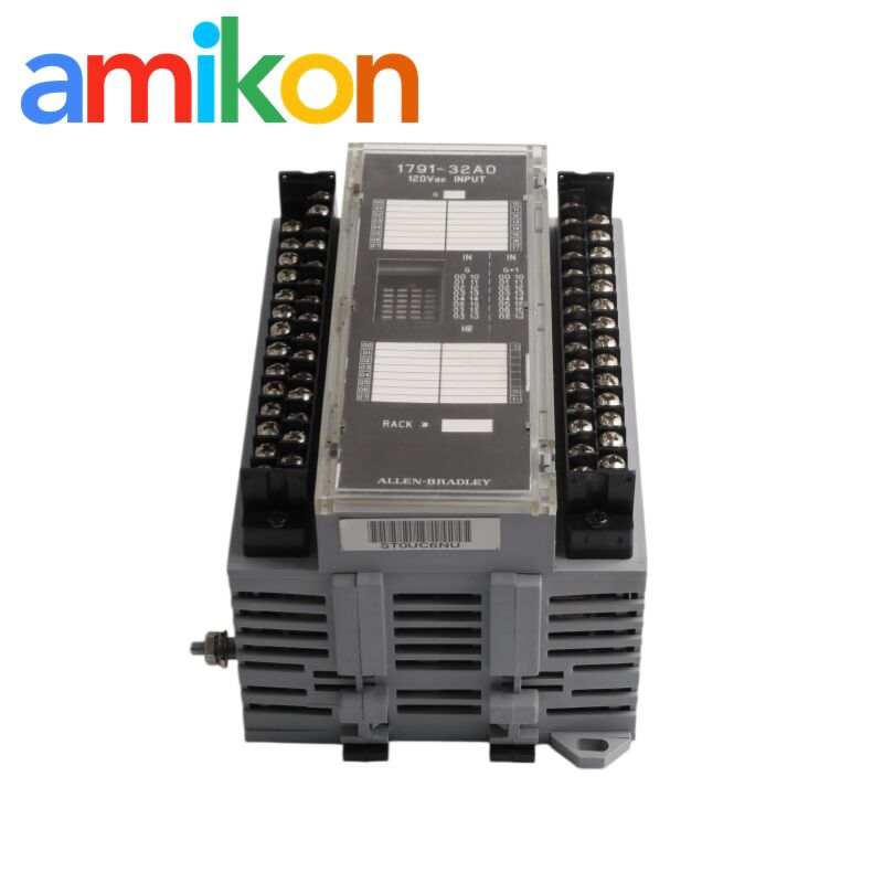 Allen Bradley 1791-32A0 Discrete I/O Block with 32 Inputs 120VAC Input Voltage