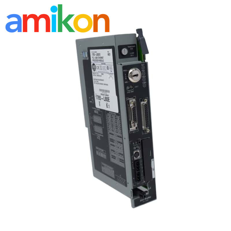 Allen Bradley 1785-L80E/E CPU Processor Module with 48 Kilowords Memory 93 I/O Racks