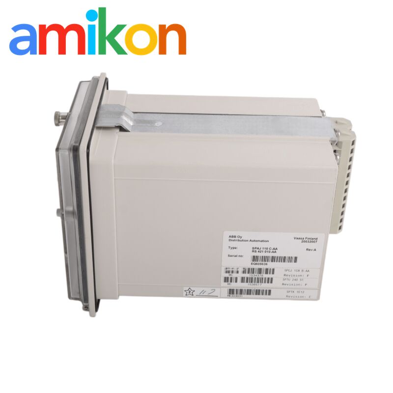 ABB SPAJ110 C-AA Panel-mounted Earth-fault Relay with 48–250 V AC/DC