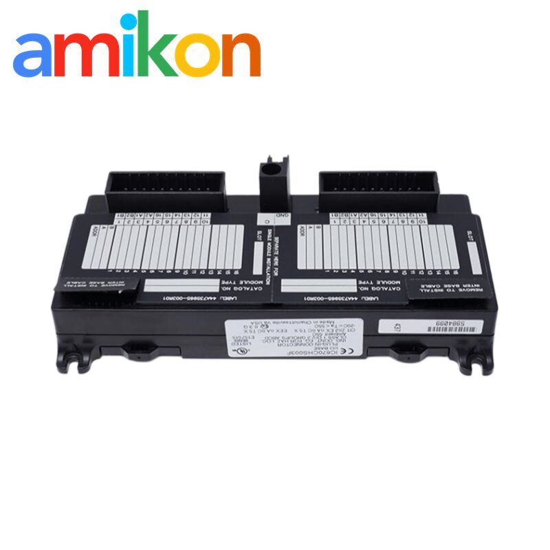 GE IC670CHS003 Terminal Block with 20 Terminals 10 Amperes DIN Rail Mount I/O Terminal Block