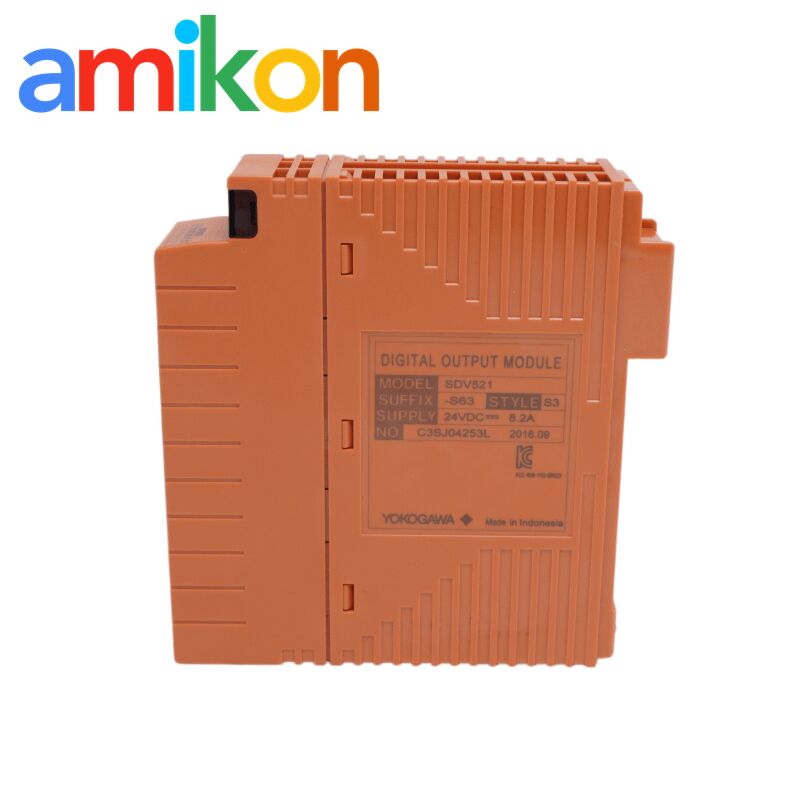 Yokogawa SDV521-S63 S3 4-Channel Digital Output Module with 2A per Channel and 24V DC