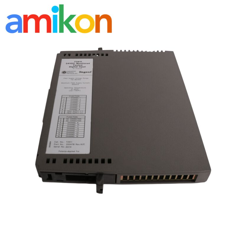 ICS Triplex T3411 Monitored Digital Input Module with 24 V DC Nominal, 1500 V AC Isolation