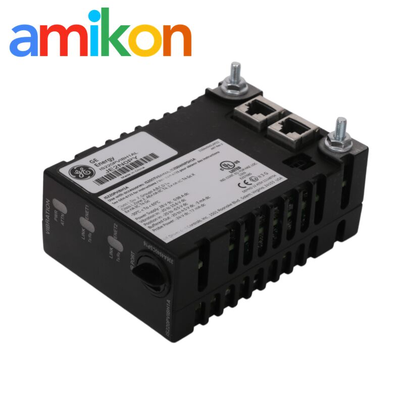 GE IS220PVIBH1AL Vibration Module with 16-bit A/D Resolution for Mark VIe Controller