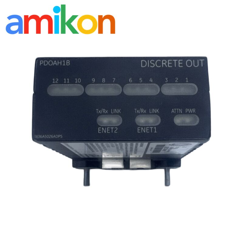 GE IS220PDOAH1BC Discrete Output Pack with 16 Channels 12-48V DC for Industrial Automation