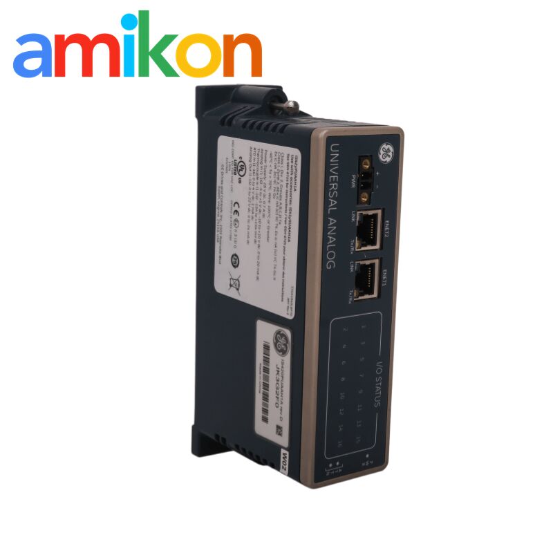 GE IS420PUAAH1A Universal Input-Output Module with 16-bit ADC / 14-bit DAC and 1500 VAC Isolation