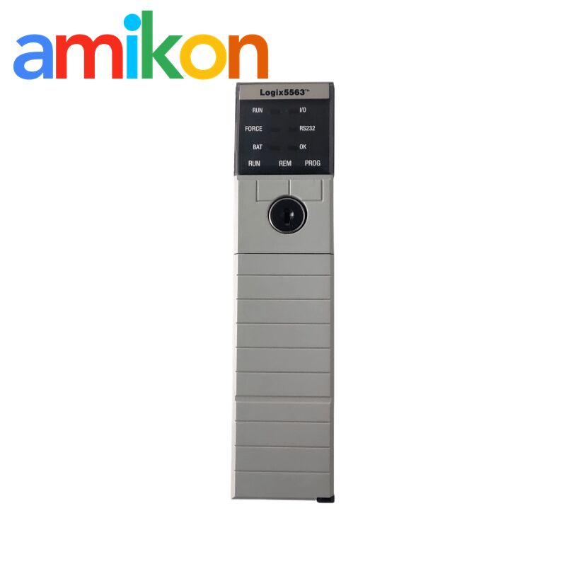 Allen Bradley 1756-L63/A ControlLogix Logix5563 Processor with 8 MB User Memory 128000 Digital I/O