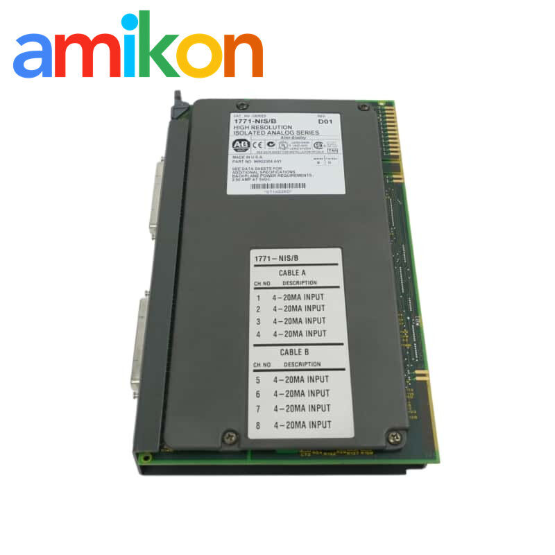 Allen Bradley 1771-NIS 8-Channel Sourcing Analog I/O Module with 16-Bit Resolution