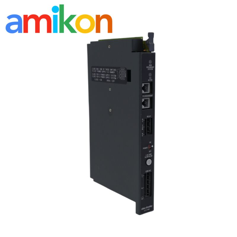 Allen Bradley 1771-P4R Power Supply with 120V AC Input 5V DC Output and 16 Watts Power Dissipation