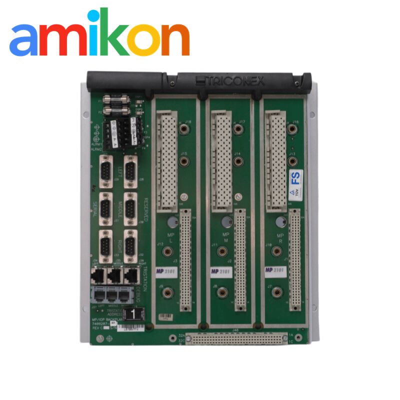 Triconex 7400207-001 MP2101 Main Processor Baseplate with Passive Design and Industrial Hardening