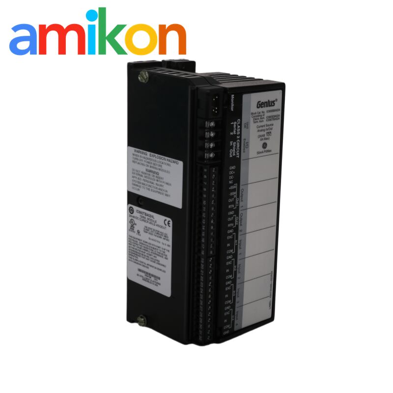 GE IC660BBA024P1 Current Source I/O Block with 24/48 VDC Power 16 Independent Points