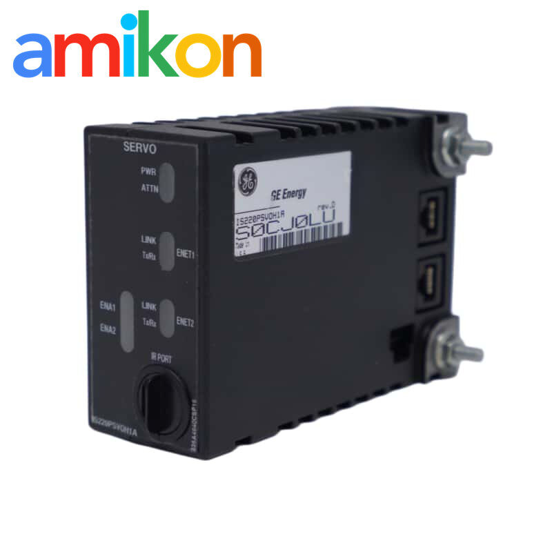 GE IS220PSVOH1A Servo Control Module with 8 Inputs 28V DC Power Supply for Mark VIe Controller