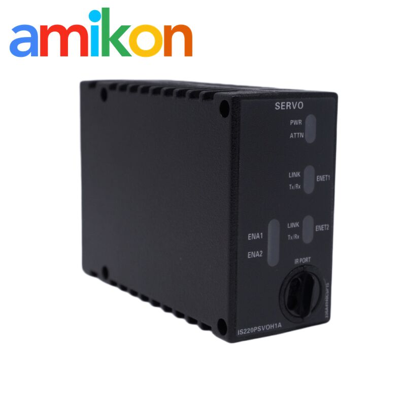 GE IS220PSVOH1A Servo Control Module with 8 Inputs 28V DC Power Supply for Mark VIe Controller