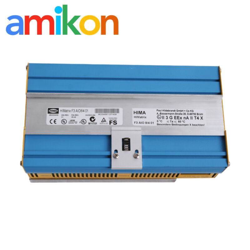 Hima F3 AIO 8/4 01 F3AIO8/401 Safety Remote I/O Module with 12-bit Digital Resolution