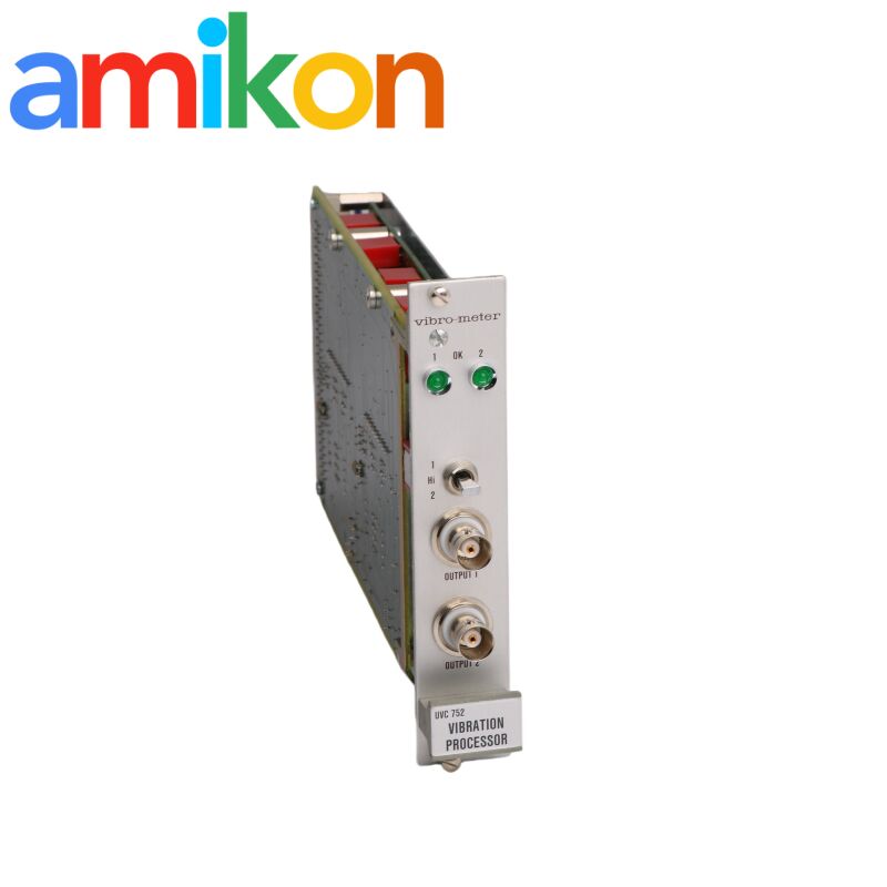 Vibro Meter UVC752 204-752-000-014S Vibration Processor Module for Real-Time Data Streaming