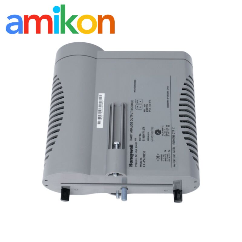 Honeywell CC-PAOH51 51410070-275 16 Output Channels HART-Capable Non-Incendive Analog Output Module