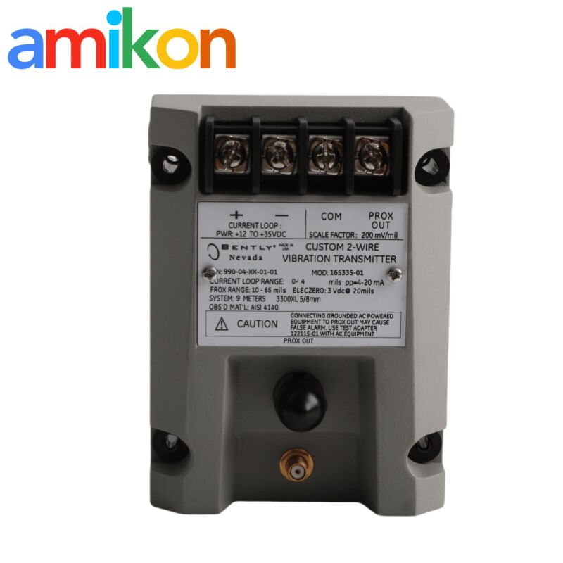 Bently Nevada 991-01-XX-01-00 MOD:284318-01 Thrust Transmitter for Axial Displacement Monitoring