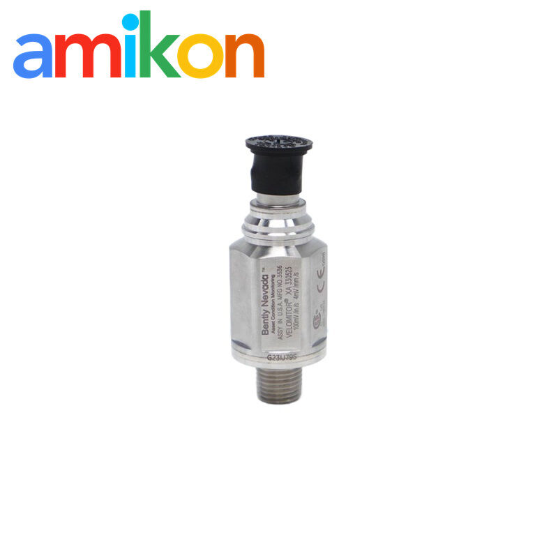 Bently Nevada 330525-10 Velomitor XA Sensor with 316L Stainless Steel IP65/NEMA 4X Rating for Hazardous Areas
