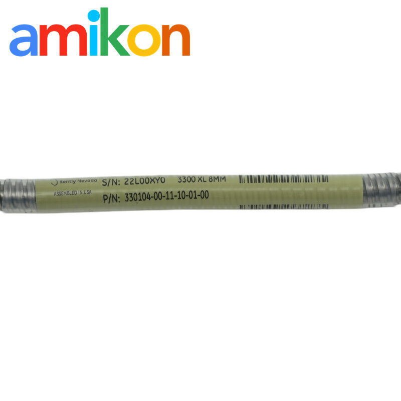 Bently Nevada 330104-00-11-10-01-00 8 mm Proximity Probe with Stainless Steel Armor and API 670 Compliance