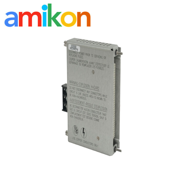 Bently Nevada 133300-01 Low Voltage DC Power Input Module with 20 to 30 Vdc Input Hot-Swappable and Dual Redundant Configuration