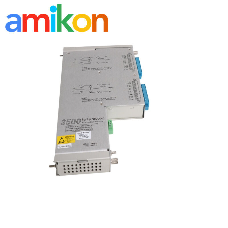 Bently Nevada 135489-04 3500/40M Proximitor I/O Module with 4-Channel Capability and Internal Galvanic Isolators for API 670 Compliance