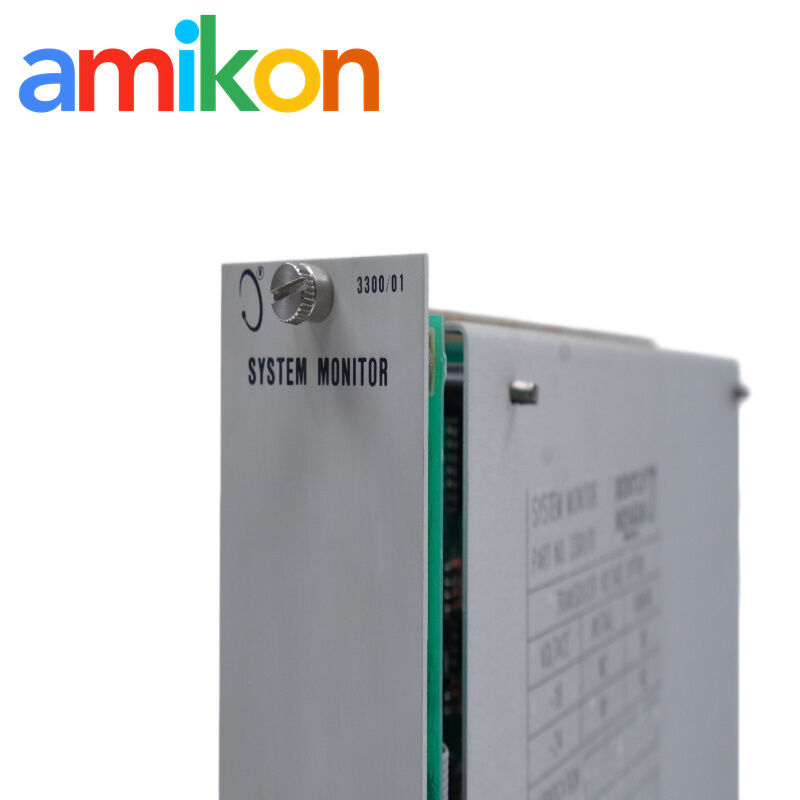 Bently Nevada 3300/01 System Monitor with Keyphasor Signal Conditioning API 670 Compliant and Rack Health Diagnostics