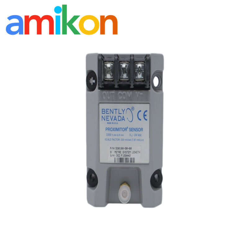 Bently Nevada 330100-90-00 3300 Proximitor Sensor with 9.0 Meter System Length API 670 Compliant for Non-Contact Measurement