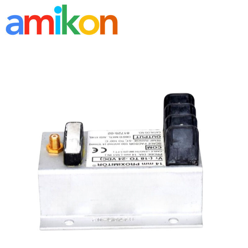 Bently Nevada 81725-02 14mm Proximitor Sensor with API 670 Compliance Eddy Current Technology and High-Precision Signal Conditioning