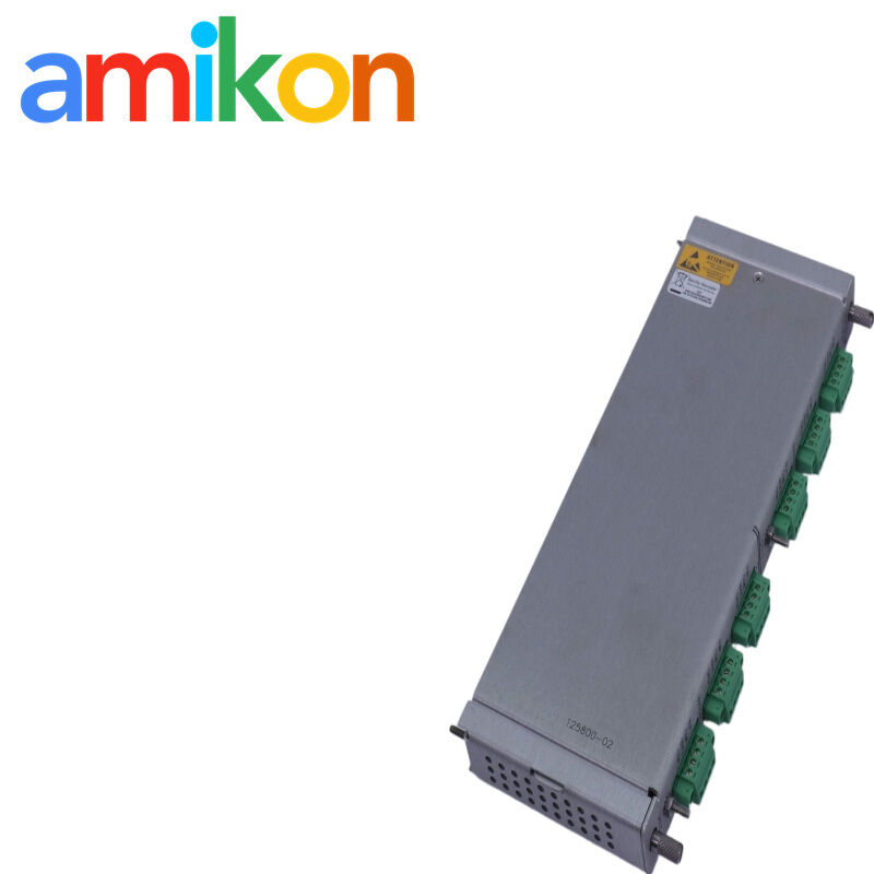 Bently Nevada 125800-02 Isolated Keyphasor I/O Module with 500 Vdc Isolation and 2-channel Input for API 670 Compliance
