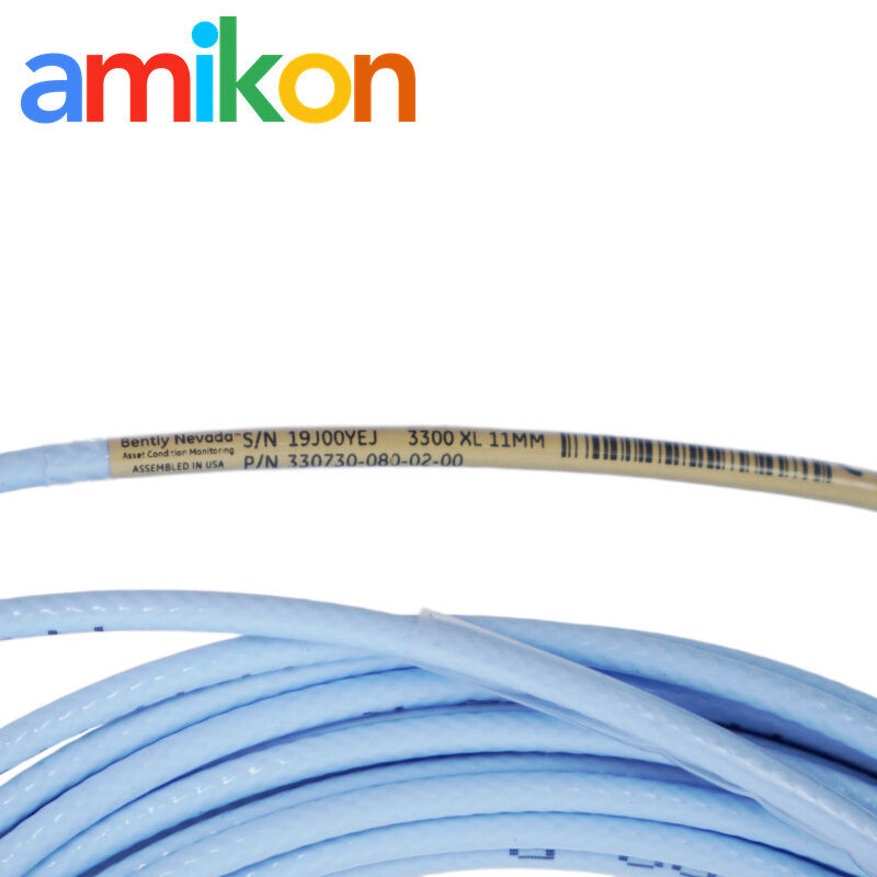 Bently Nevada 330730-080-02-00 3300 XL 8.0 Meters Extension Cable with ClickLoc™ Connector for API 670 Compliant Systems