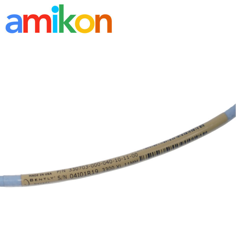 Bently Nevada 330703-000-040-10-11-00 11 mm Tip Diameter Proximity Probe with AISI 304 Stainless Steel Case and 4.0 mm Linear Range