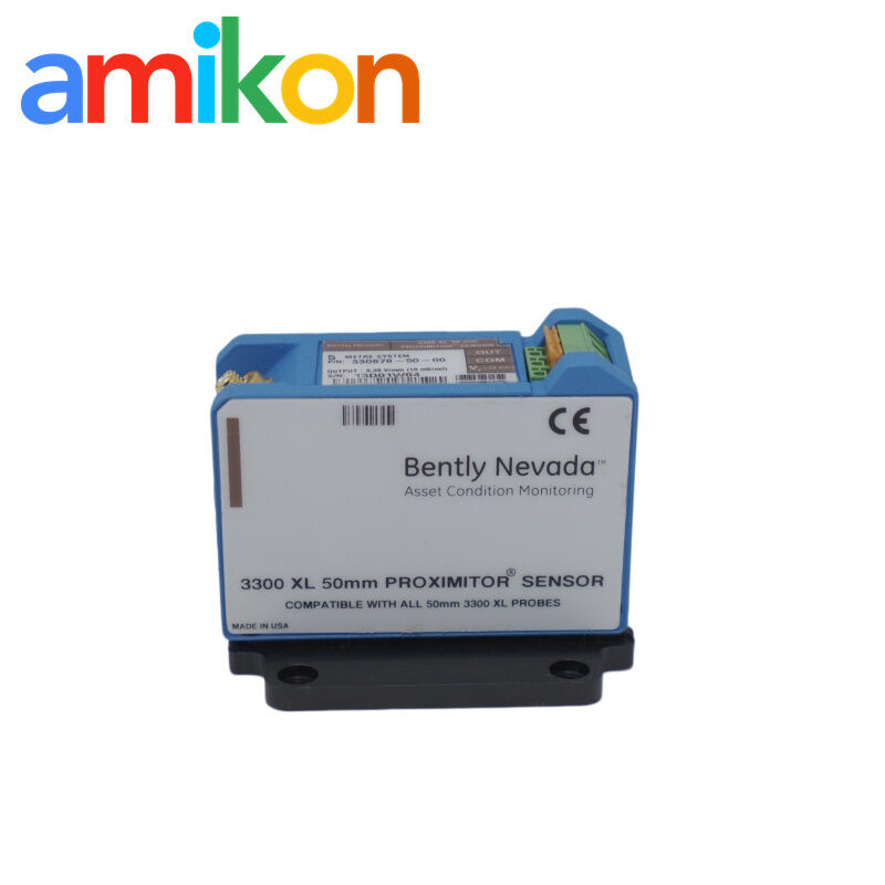 Bently Nevada 330878-50-00 3300 XL Proximitor Sensor with 27.9 mm Linear Range, 5.0-Metre Panel-Mount System, and API 670 Compliance