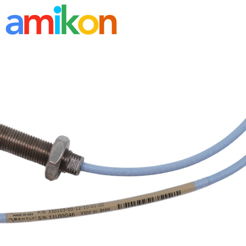 Bently Nevada 330103-00-12-10-01-00 8 mm API 670 Compliant Proximity Probe with M10 x 1 Metric Thread