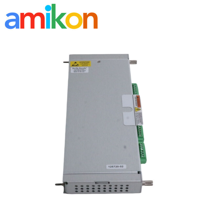 Bently Nevada 125720-02 SIL 2 Compliant Hazardous Area Certified 4-Channel Relay Output Module