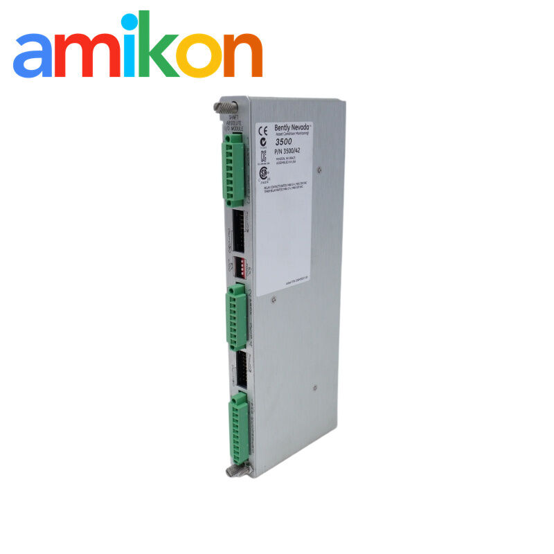 Bently Nevada 138708-01 Shaft Absolute I/O Module with 4-channel vibration inputs and internal terminations for API 670 compliant systems