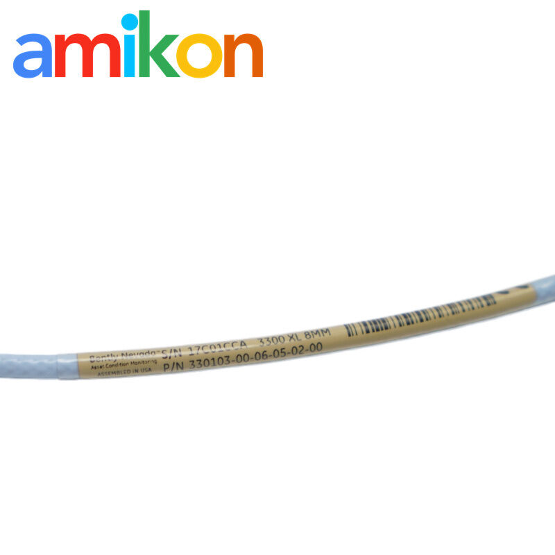 Bently Nevada 330103-00-06-05-02-00 Proximity Probe with M10 × 1 Metric Thread and 0.5-Meter Coaxial Cable for Wide Temperature Range