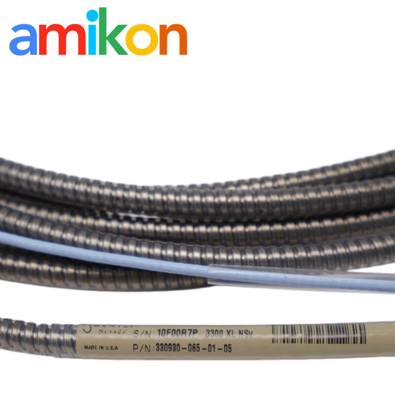 Bently Nevada 330930-065-01-05 6.5 Metres Proximity Transducer Extension Cable with Stainless Steel Armor and FEP Jacket