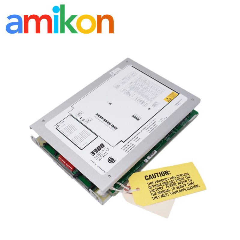Bently Nevada 3300/30 Six-Channel Thermocouple Temperature Monitor Module with Type J, K, T, E Inputs and Alert and Danger Setpoints