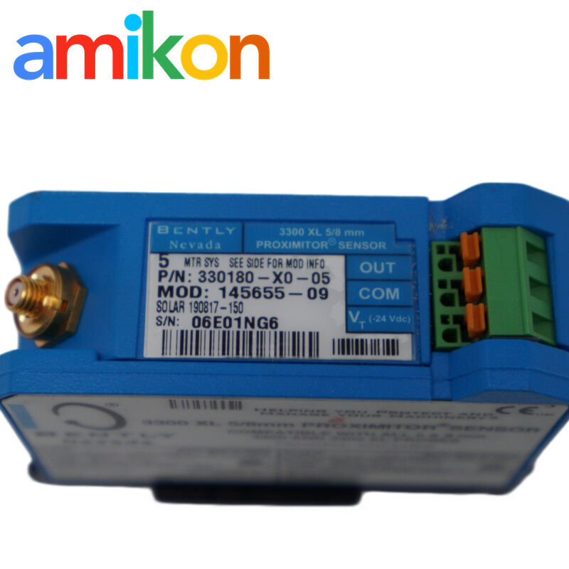 Bently Nevada 330180-X0-05 Proximitor Sensor with 5 Meters System Length DIN-rail Mount for Solar Turbines Customized Equipment