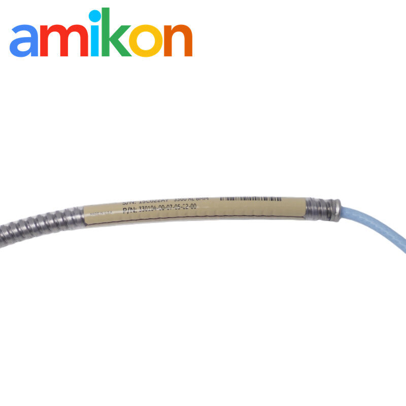 Bently Nevada 330104-00-07-05-02-00 3300 XL 8mm Proximity Probe with M10 x 1 Metric Thread and 0.5m Integral Cable for API 670 Compliance