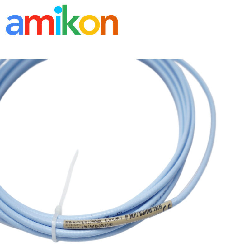 Bently Nevada 330130-035-00-00 3300 XL Standard Extension Cable with 3.5 metres length API 670 compliant and ClickLoc gold-plated connectors