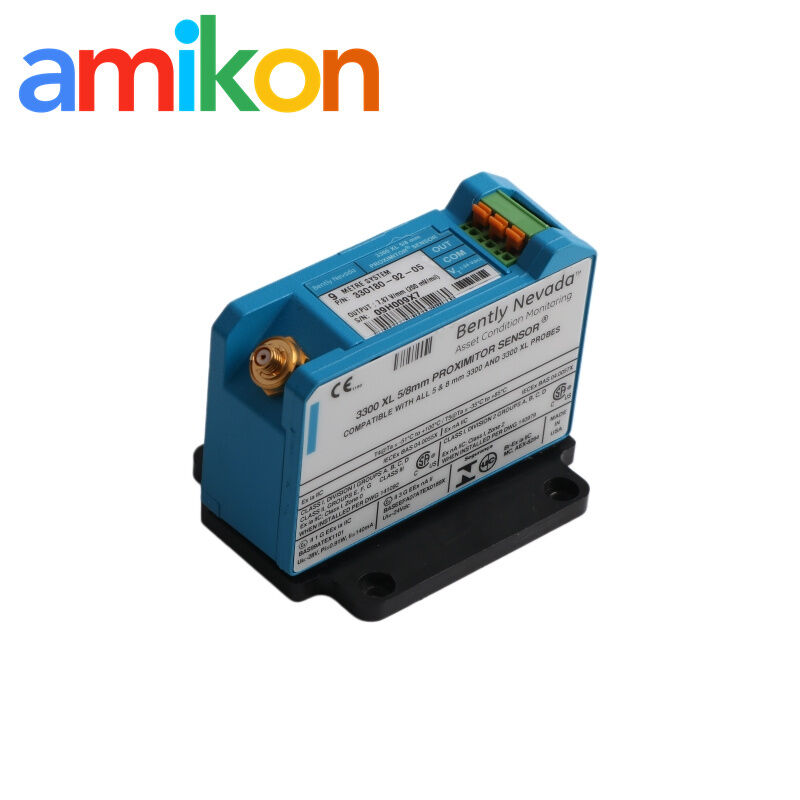 330180-92-05 Bently Nevada 3300 XL Proximitor Sensor with 9.0 Meters System Length CSA ATEX IECEx Approvals and SpringLoc Terminals