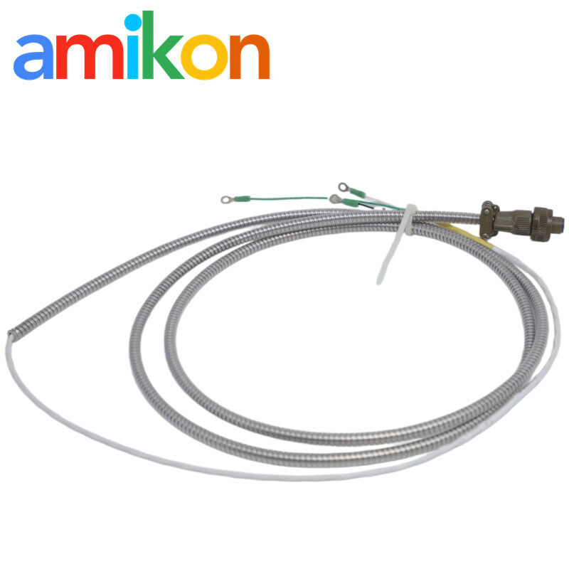 84661-8 Bently Nevada Velomitor Interconnect Cable with Stainless Steel Armor 8-Foot EMI-Resistant