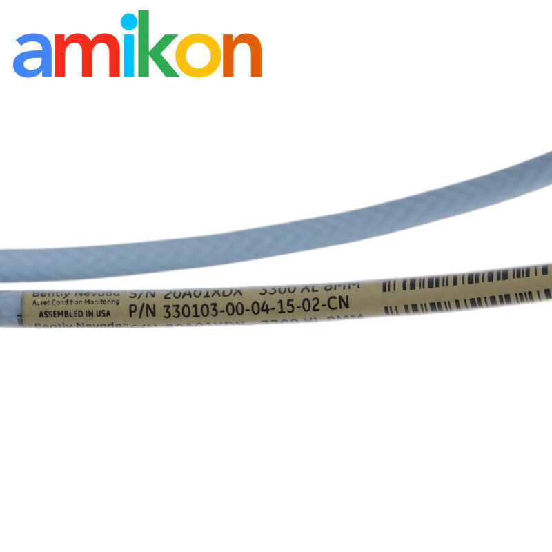 330103-00-04-15-02-CN Bently Nevada 3300 XL 8mm Proximity Probe with API 670 Compliance and Miniature ClickLoc Connector