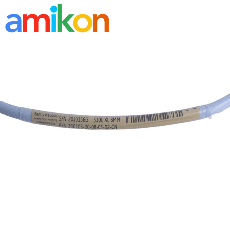 330103-00-08-05-02-CN Bently Nevada 3300 XL 8 mm Proximity Probe with API 670 Standard Compliance and Miniature ClickLoc Connector