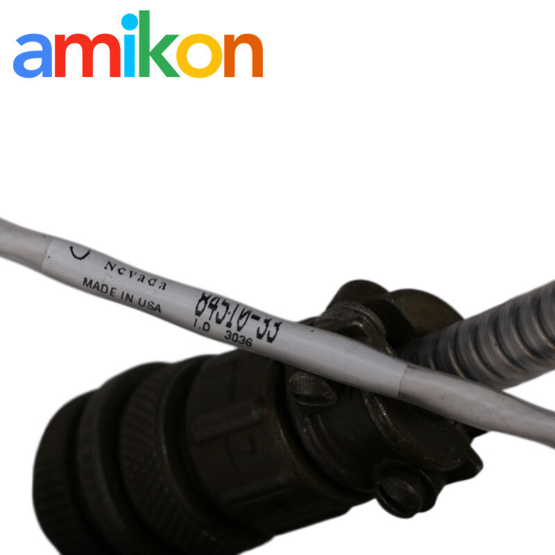 84510-33 Bently Nevada armored interconnect cable for the 9200 and 74712 Seismoprobe Velocity Transducer Systems