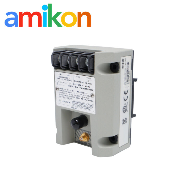 990-05-XX-01-00 MOD:147202-01 Bently Nevada Vibration Transmitter for Rotating Machinery Shaft Monitoring